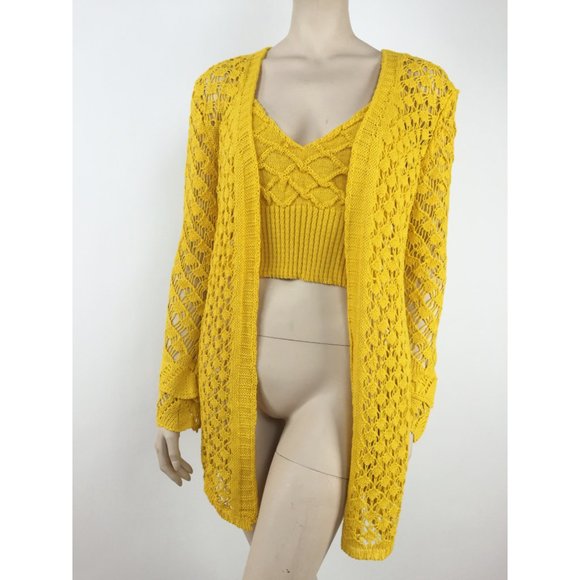 Made in Brazil | Crochet Top + Duster Set M 2-6 - Picture 2 of 6